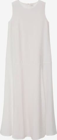 Robe Calvin Klein Jeans en blanc : devant