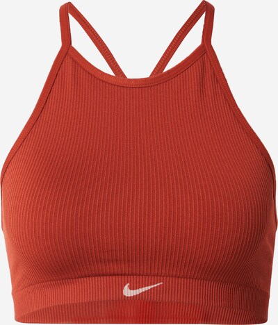 NIKE Sports bra in Taupe / Lobster, Item view