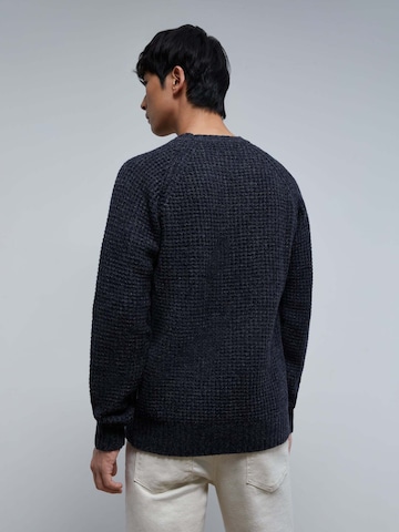 Scalpers Sweater 'Net' in Blue
