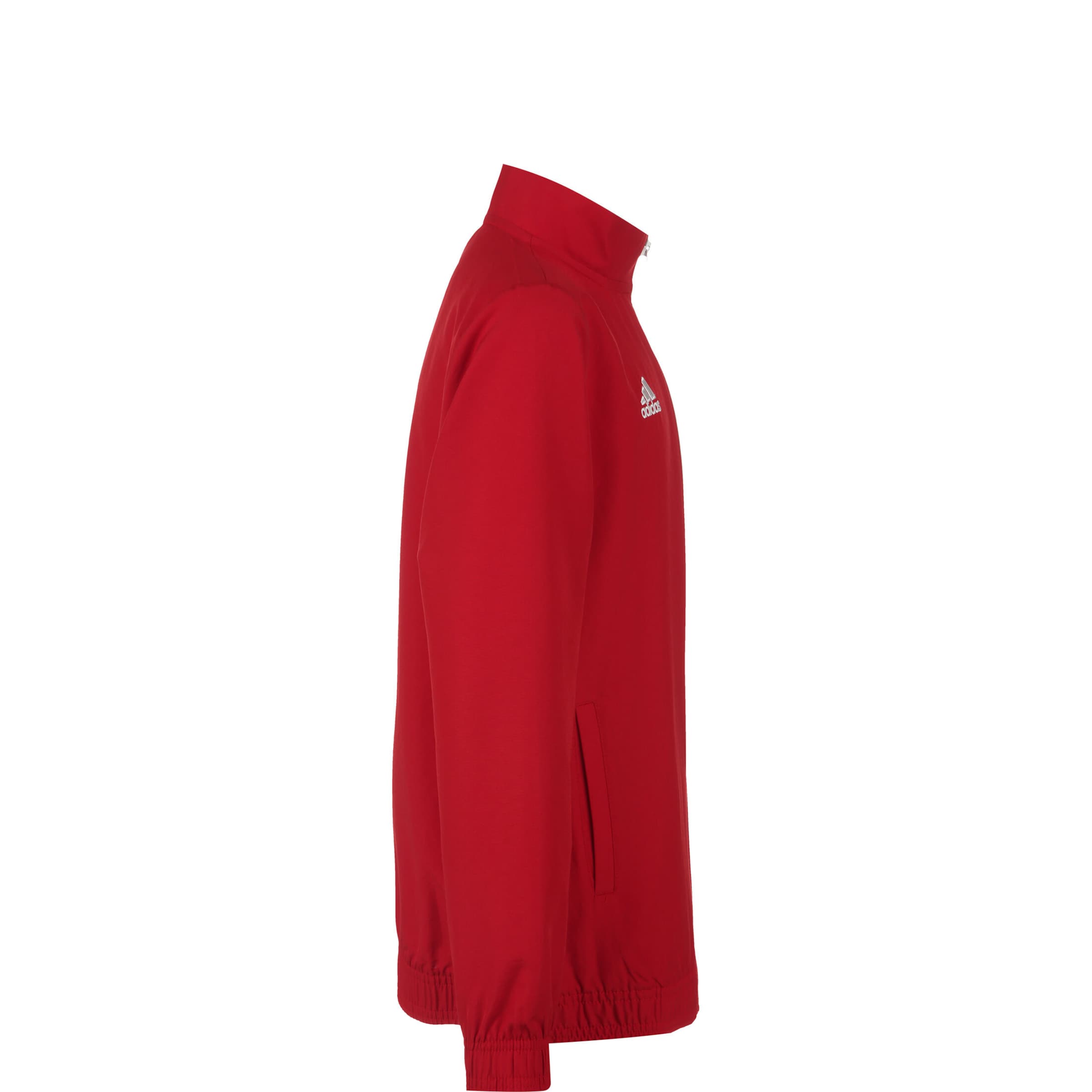 ADIDAS PERFORMANCE Αθλητικό μπουφάν 'Entrada 22 Presentation' σε κόκκινο