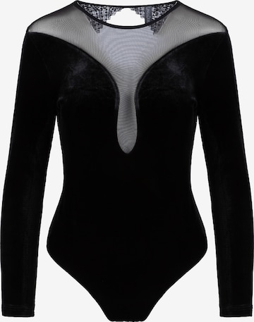 LingaDore - Body en negro: frente