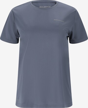 ENDURANCE Performance Shirt 'Keily' in Blue: front