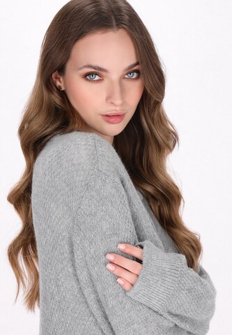 DreiMaster Vintage Knit cardigan 'Comfy' in Grey