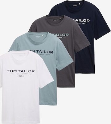 TOM TAILOR Koszulka w kolorze mieszane kolory: przód