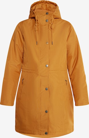 Parka d’hiver 'Fenia' usha BLUE LABEL en jaune : devant