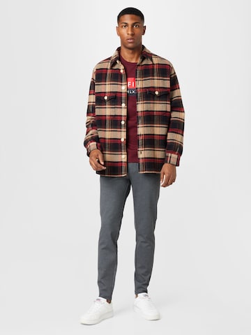 AllSaints - Regular Fit Camisa 'BRATTLE' em bege