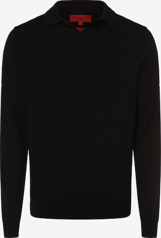 Pull-over Finshley & Harding en noir : devant