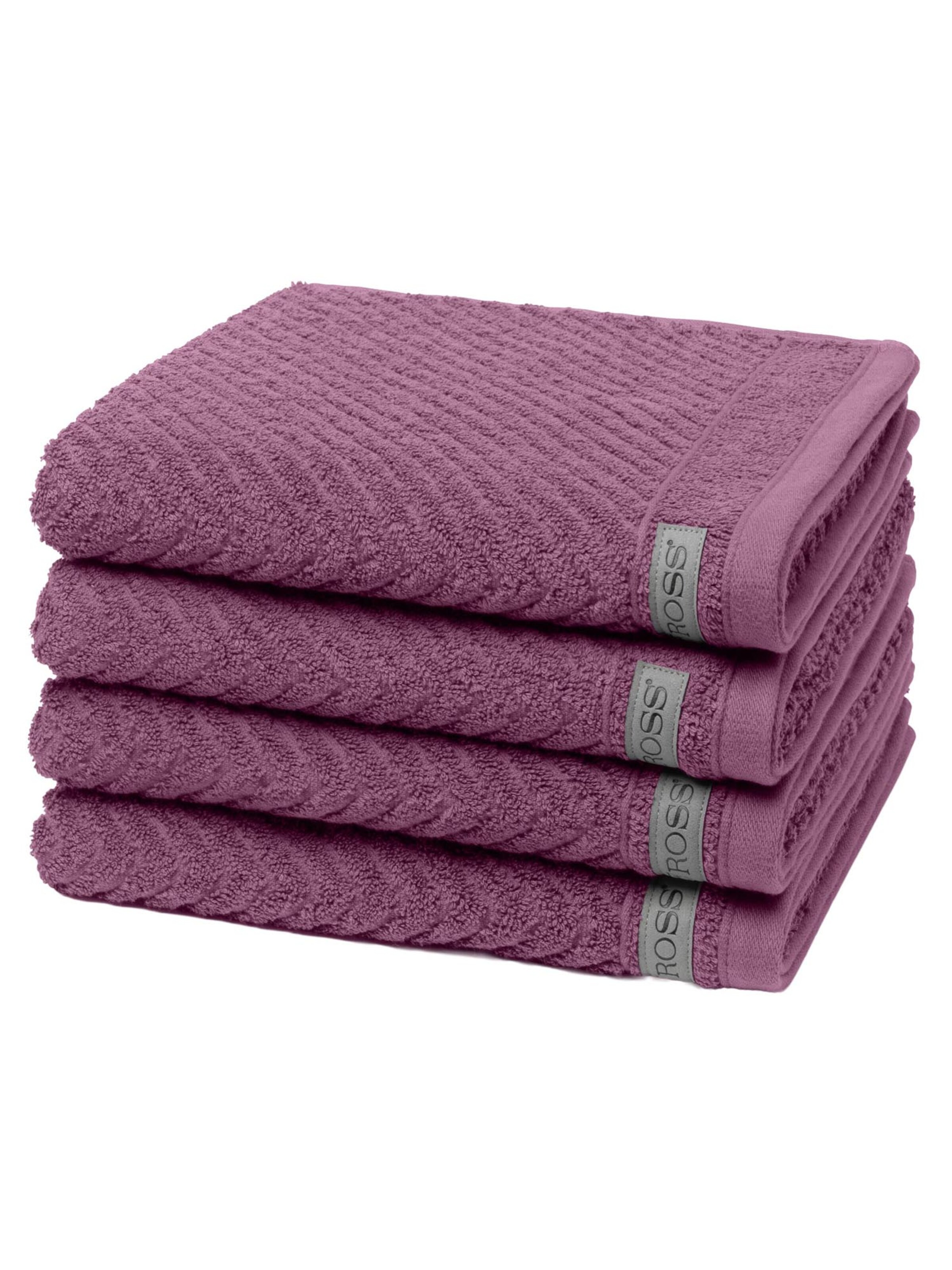 ROSS Towel 'Smart' in Purple: front