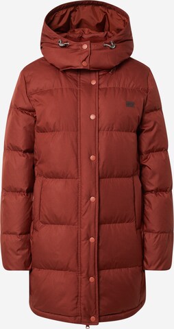 LEVI'S ® Wintermantel 'Quinn Mid Down Puffer' in Rot: predná strana