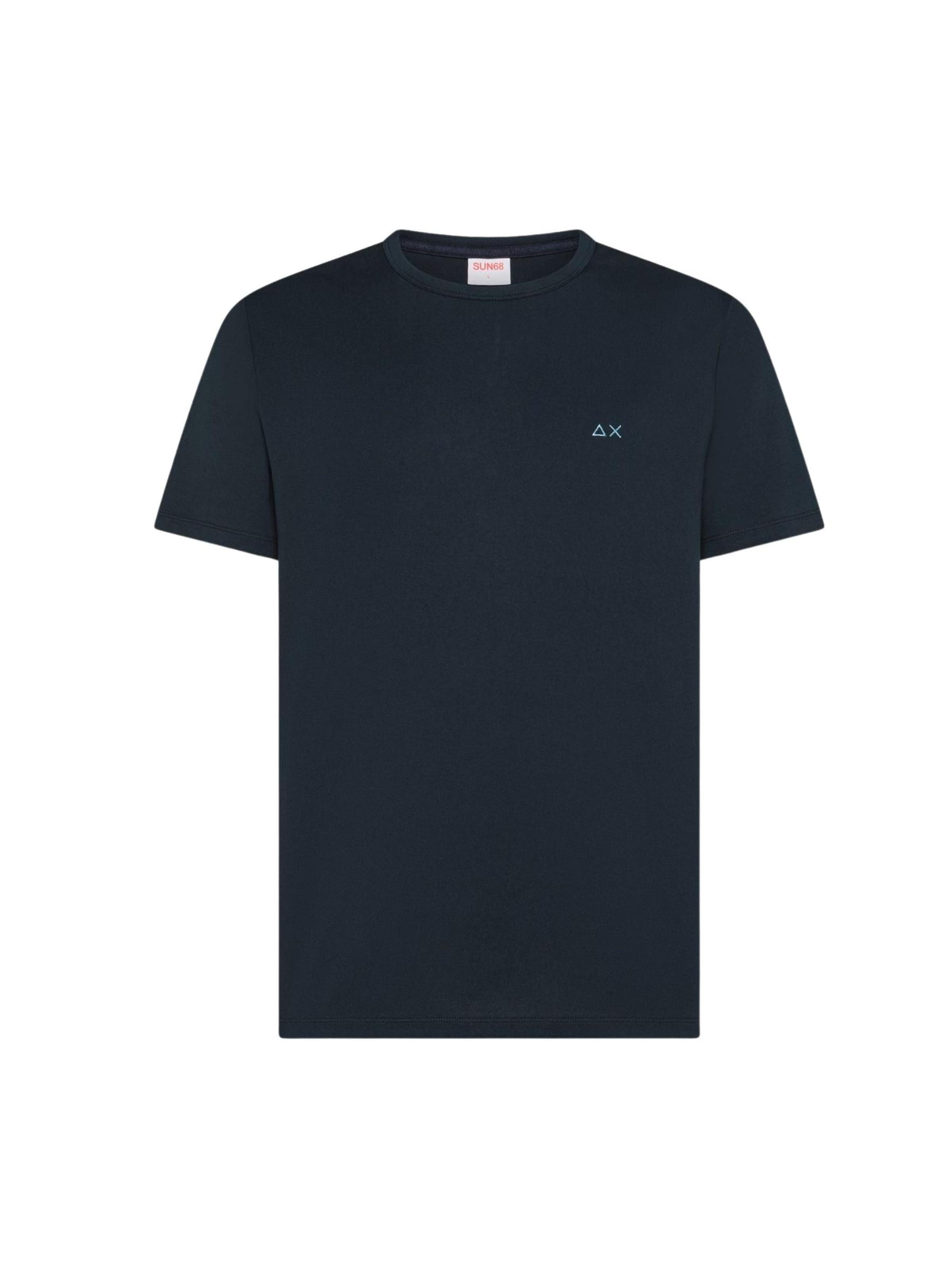 T-Shirt SUN68 en bleu : devant