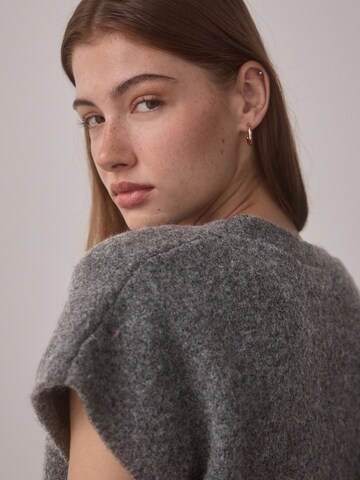 Next Knitted Vest in Grey