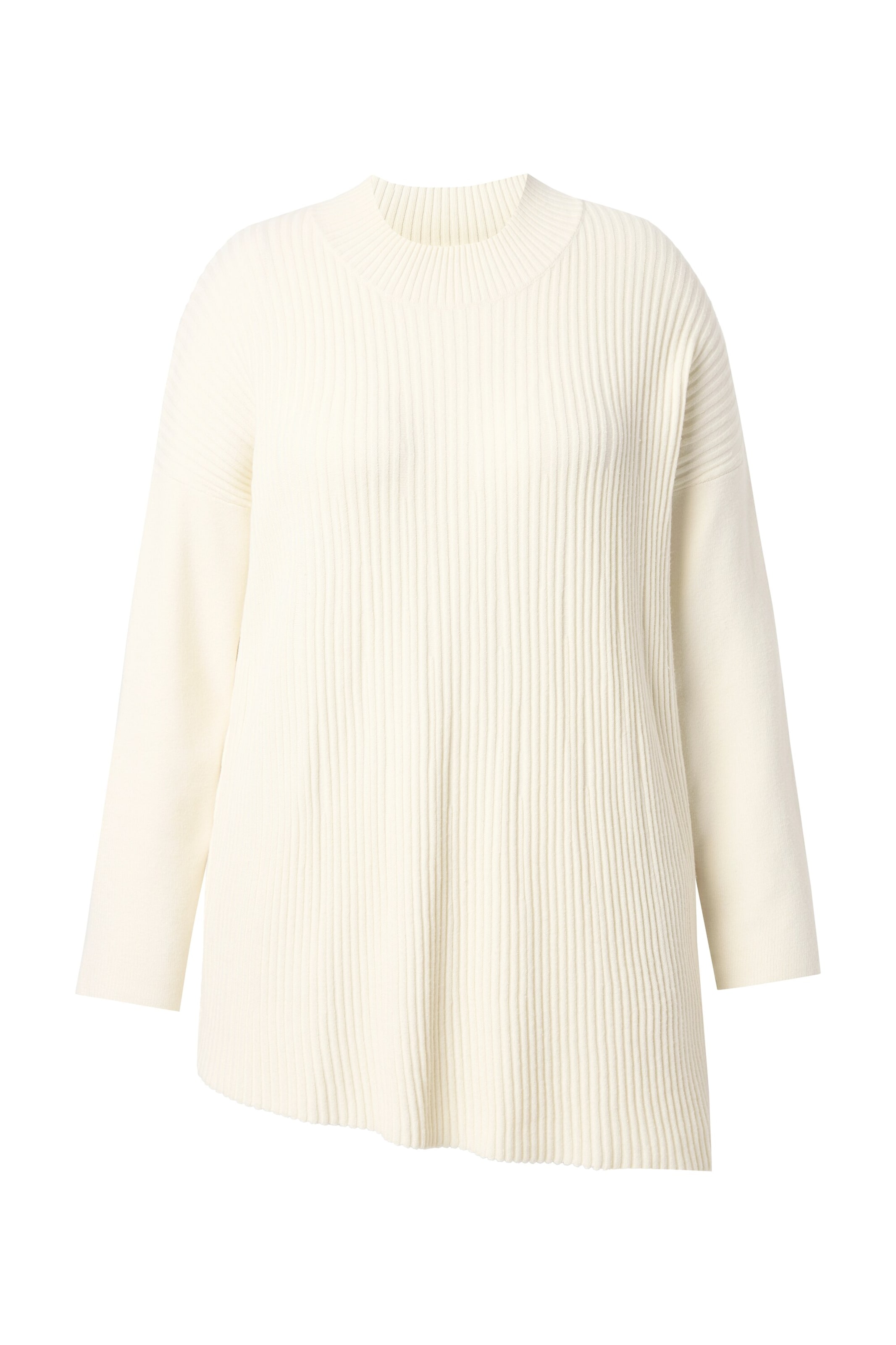 MIAMODA Sweater in White: front