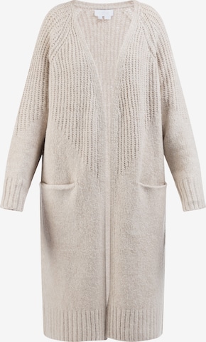 Cardigan usha WHITE LABEL en beige : devant