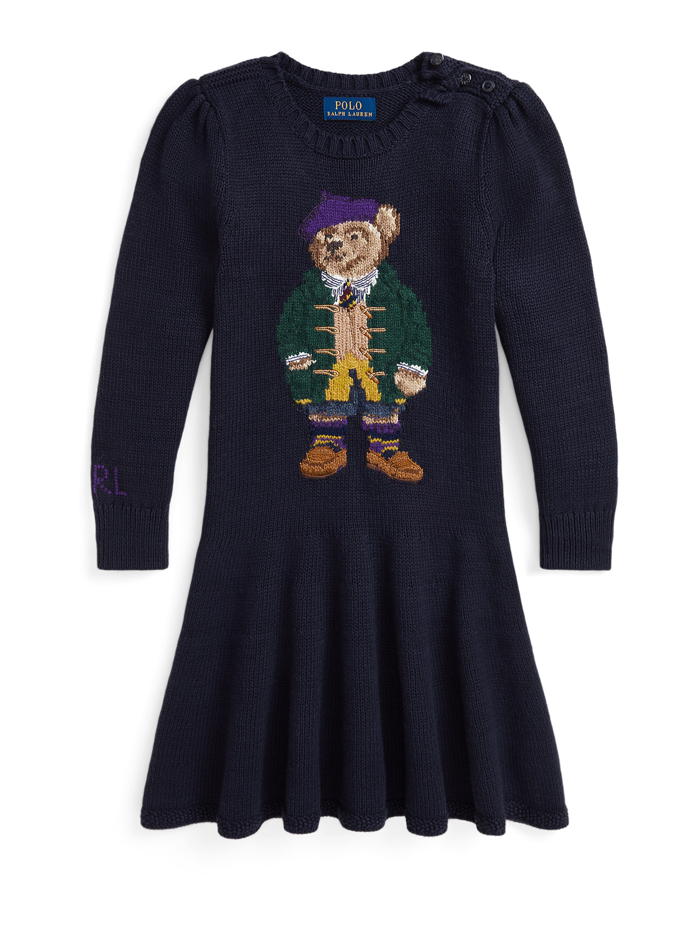 Polo Ralph Lauren Φόρεμα σε μπλε: μπροστά