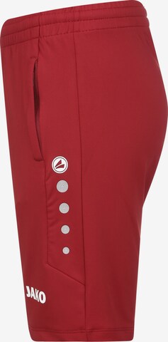 Regular Pantalon de sport JAKO en rouge