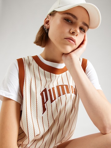 PUMA Sportklänning 'TEAM' i vit