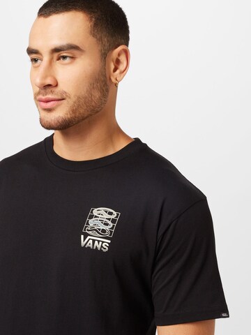 VANS Shirt 'MICRO TRAILS' in Black