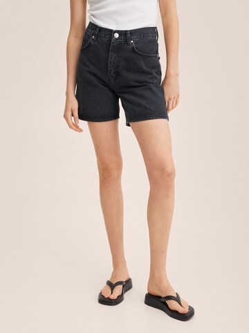 MANGO Regular Shorts 'ZAIDA' in Grau