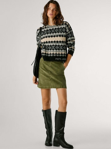 Gonna 'Paula' di Pepe Jeans in verde