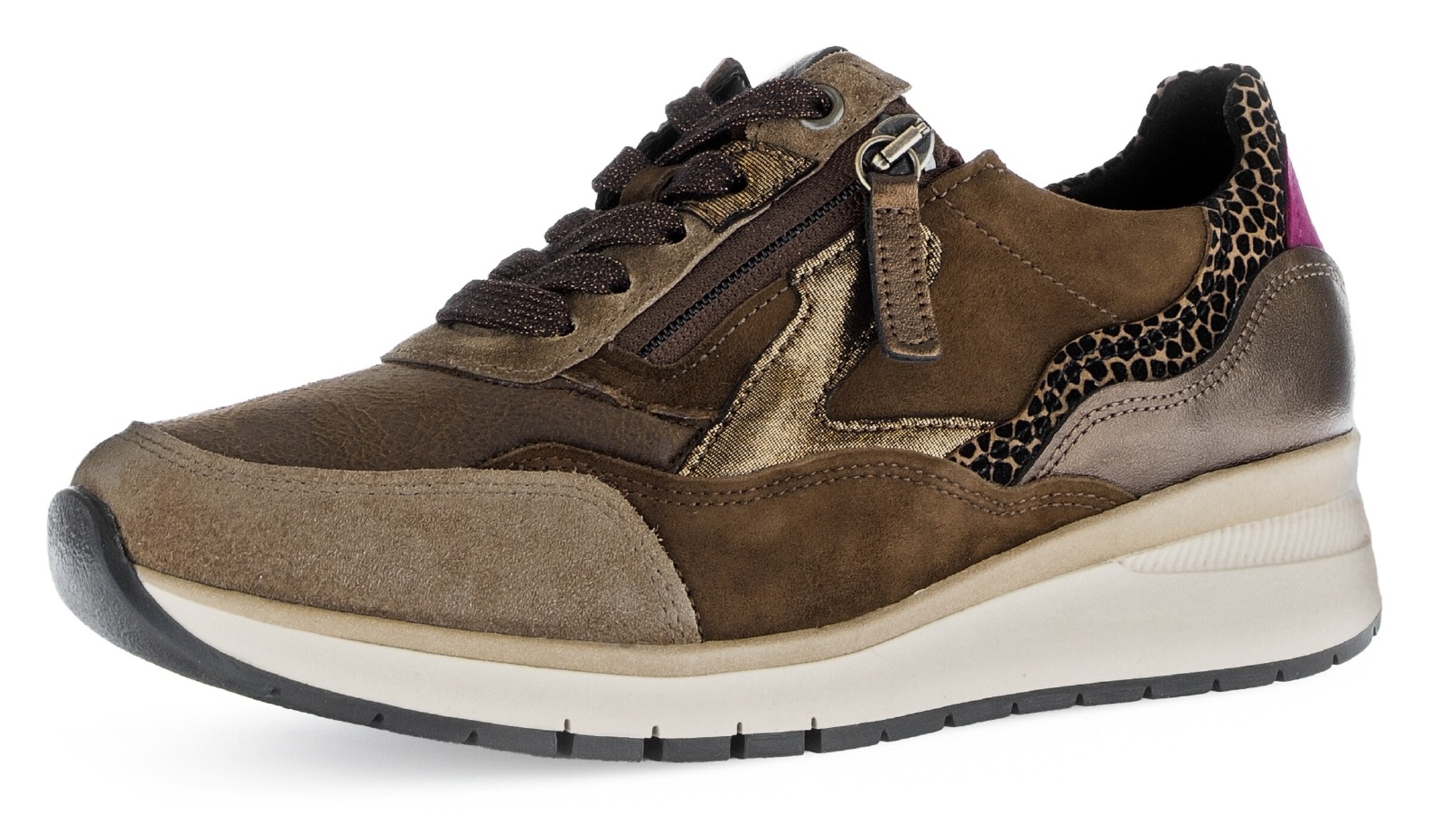 GABOR Sneakers in Brown: front