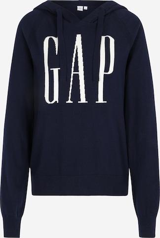 Gap Tall Пуловер в синьо: отпред