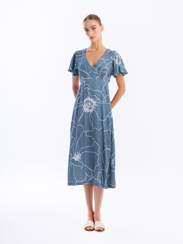 Abito 'Haris Cotton' di Haris Cotton in blu: frontale