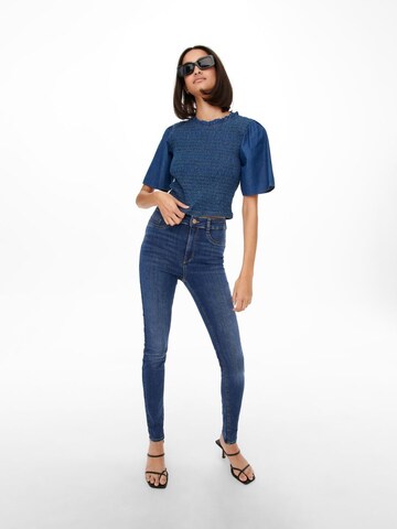 JDY Skinny Jeans 'Vega' in Blau