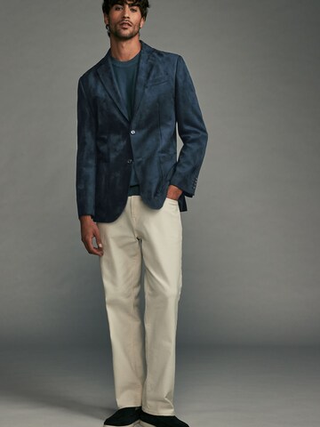 Coupe regular Veste de costume Next en bleu