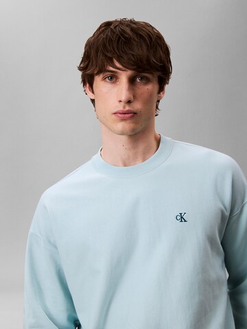 Calvin Klein Jeans Sweatshirt in Blauw