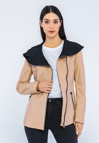 Giorgio di Mare Übergangsjacke in Beige: predná strana