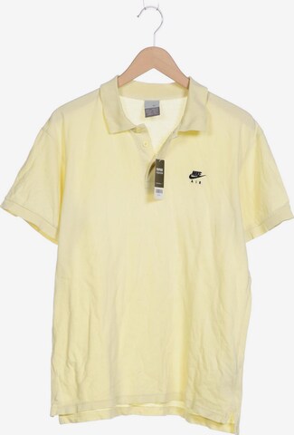 NIKE Shirt in L in Yellow: front