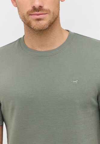 MUSTANG T-Shirt 'Style Austin' in Grün