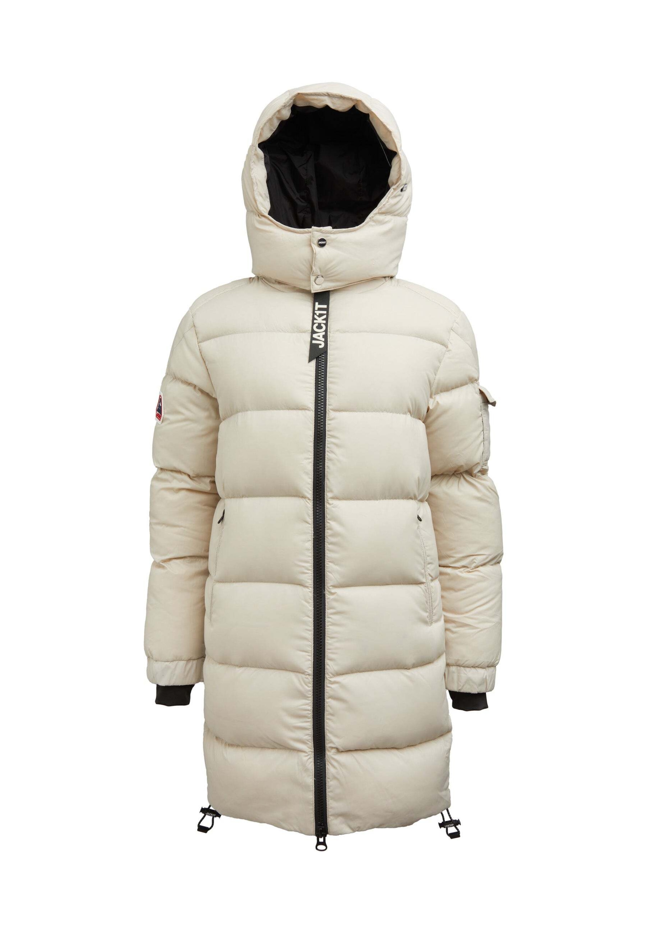 JACK1T Outdoor coat in White: front