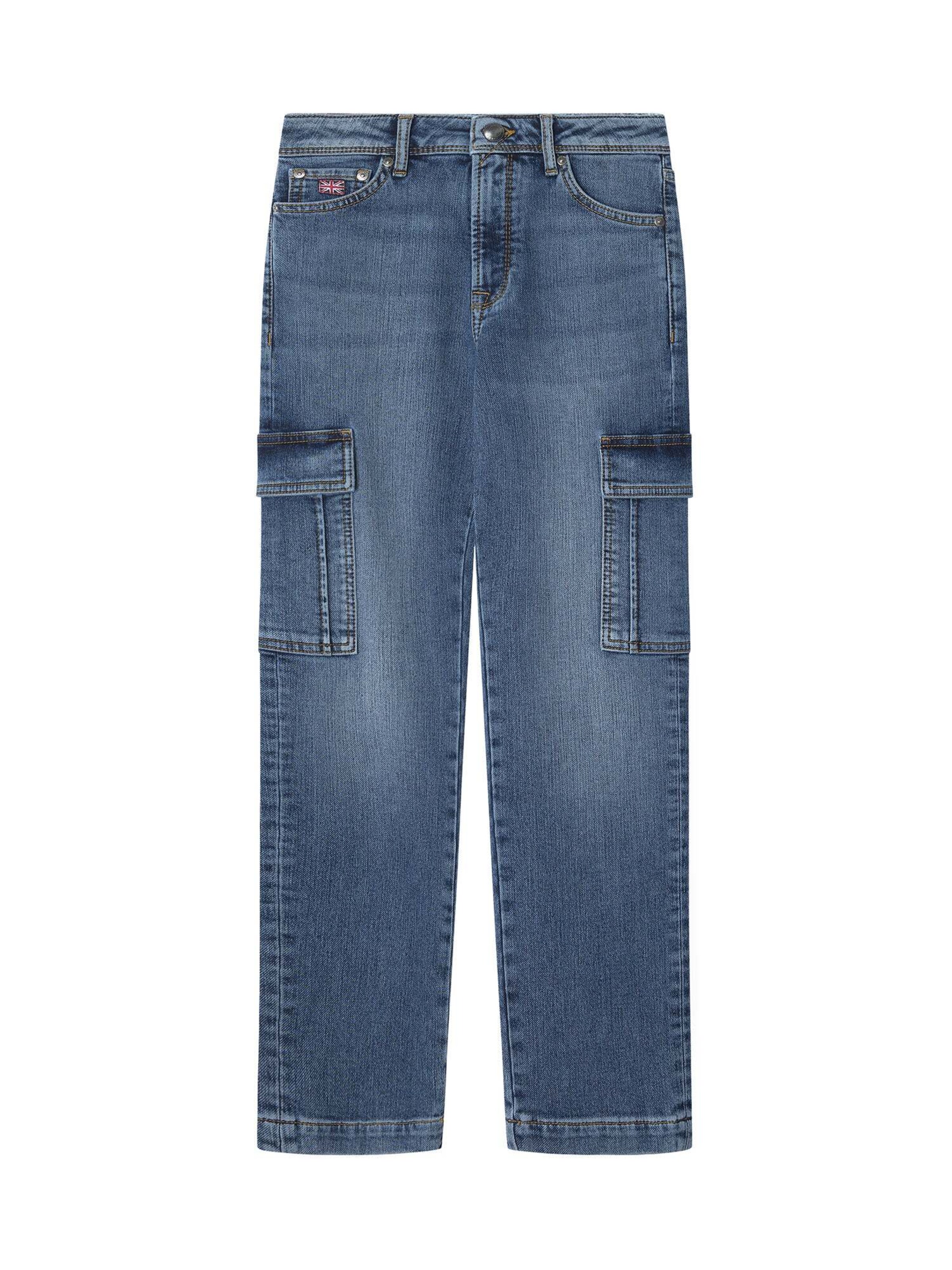 Jeans Hackett London di colore blu denim, Visualizzazione prodotti