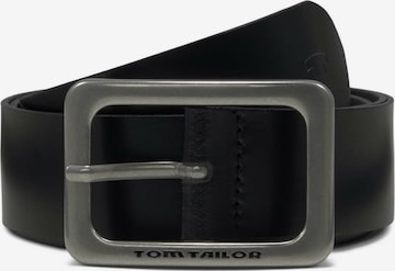 TOM TAILOR Belt in Black: front
