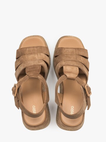 Estro Sandaler '165-10094-1' i beige