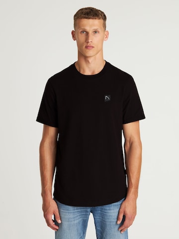 T-Shirt 'Brody' CHASIN' en noir : devant