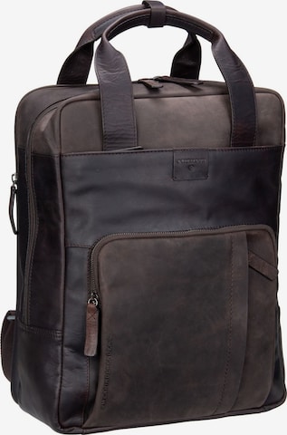 STRELLSON Rucksack in Braun