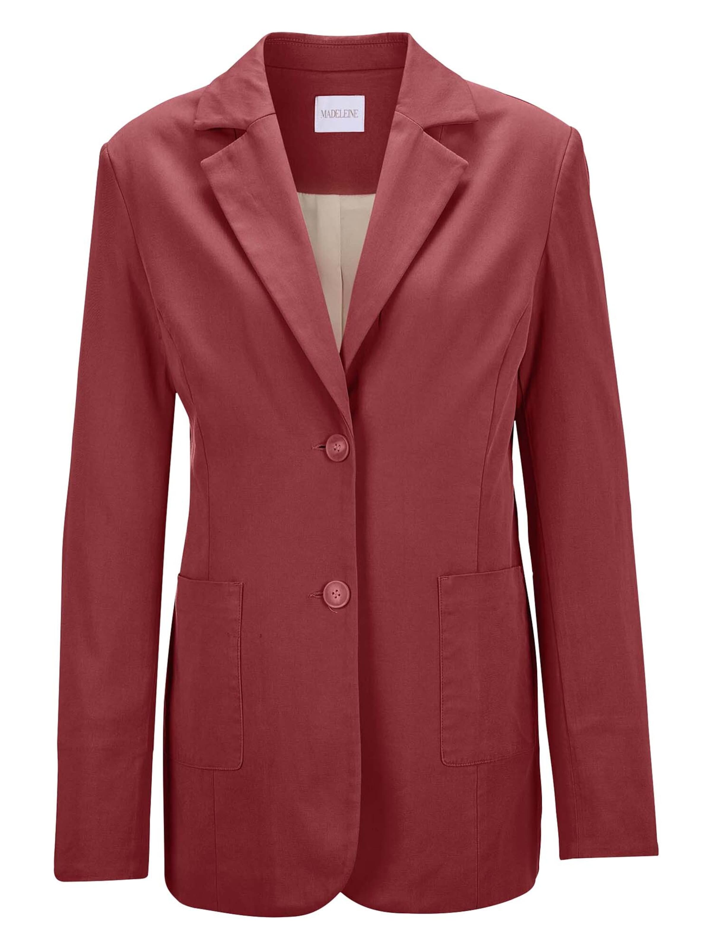 MADELEINE Blazer in Pink: Vorderseite