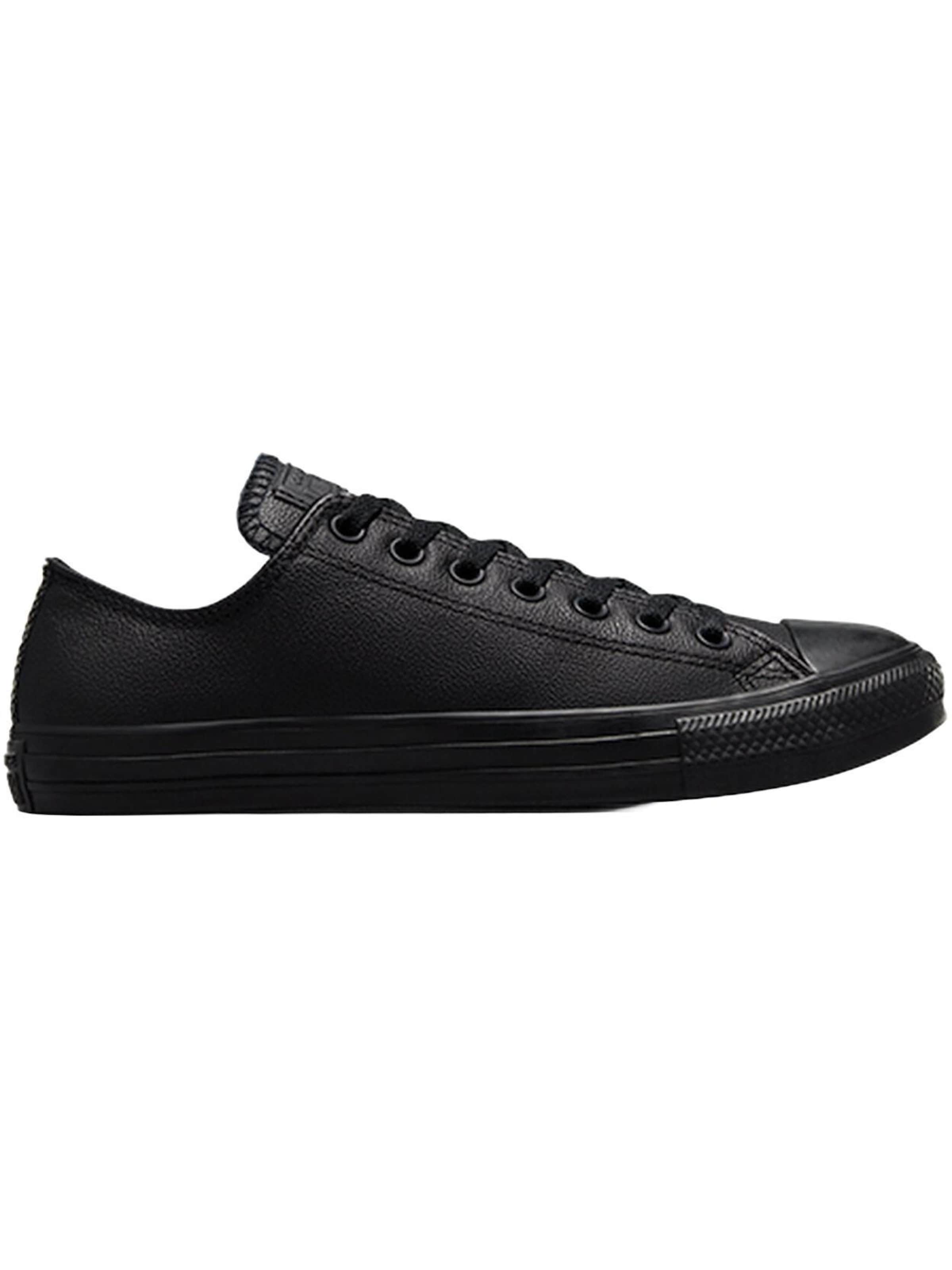 Sneaker bassa 'Converse Chuck Taylor Ox Leather' di CONVERSE in nero: frontale