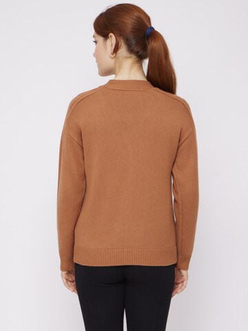 VICCI Germany Knit Cardigan in Brown