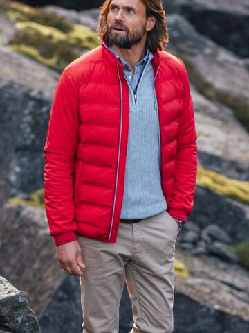 NZA New Zealand Auckland Winterjas 'Wesley' in Rood