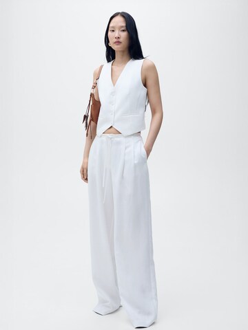 Gilet de costume 'BONNIE' MANGO en blanc