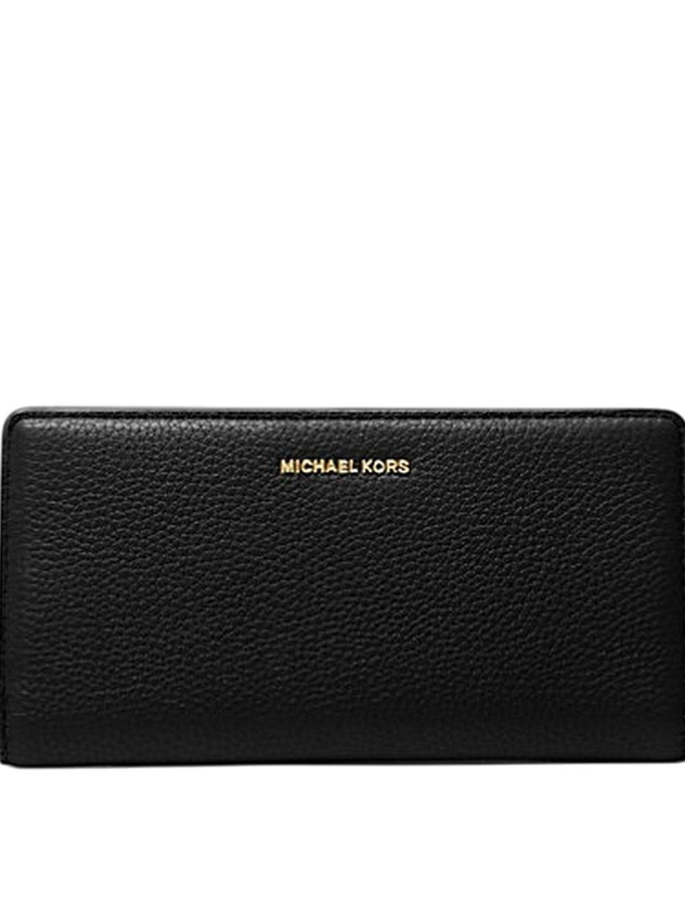 Michael Kors Portemonnee in Zwart: voorkant