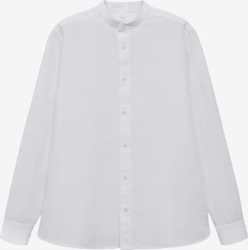 Camicia 'CHENNAI' di MANGO MAN in bianco: frontale