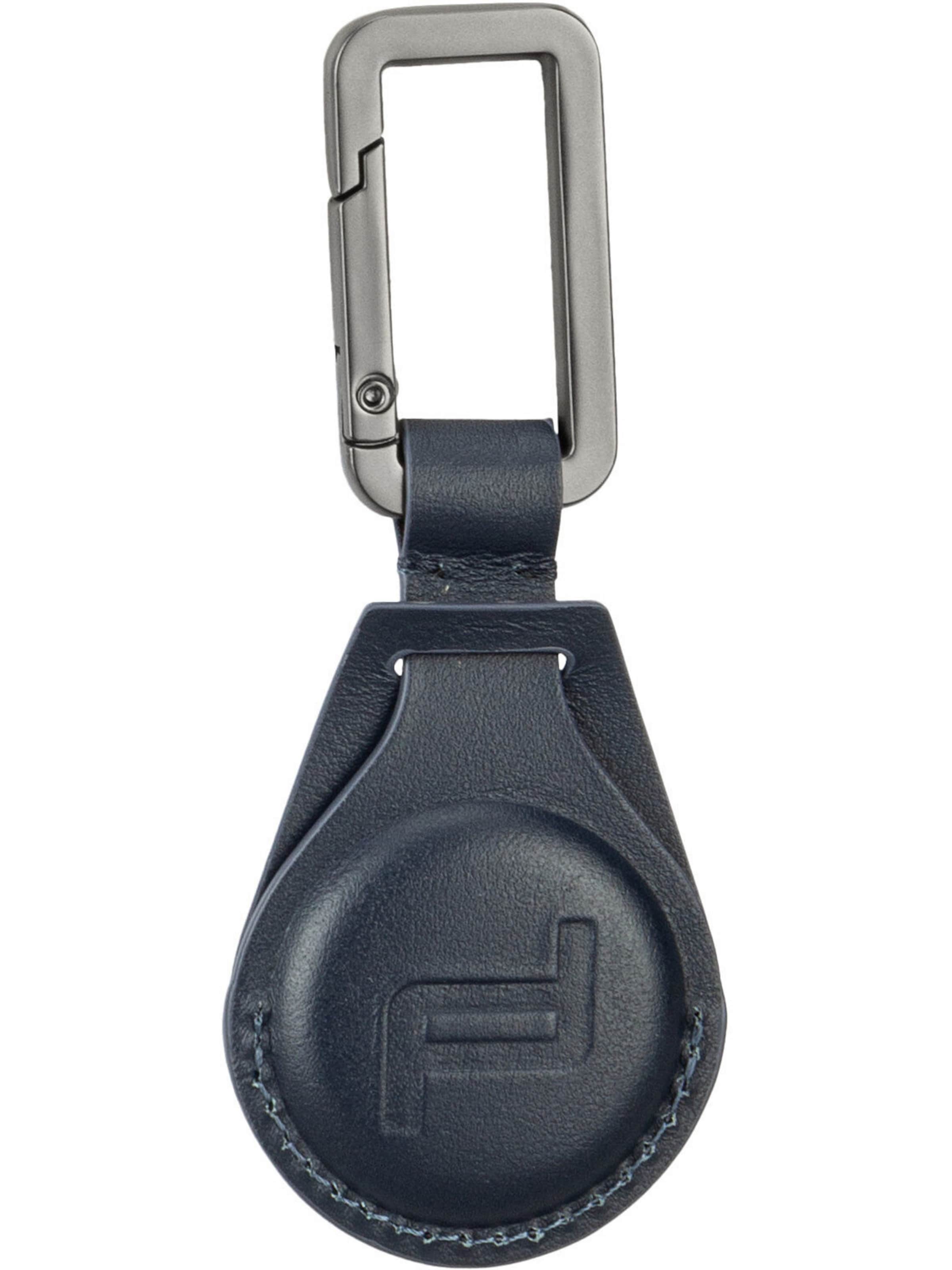 Portachiavi 'Airtag' di Porsche Design in blu: frontale