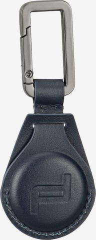 Porsche Design Schlüsselanhänger 'Airtag' in Blau: Vorderseite