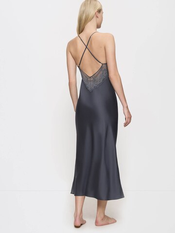 TRIUMPH Nightgown ' Silky Sensuality ' in Grey