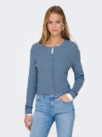 ONLY Strickjacke 'ONLKatia' in Blau: Vorderseite