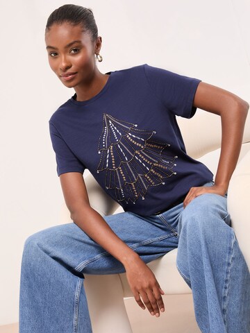 Lipsy Shirt in Blauw